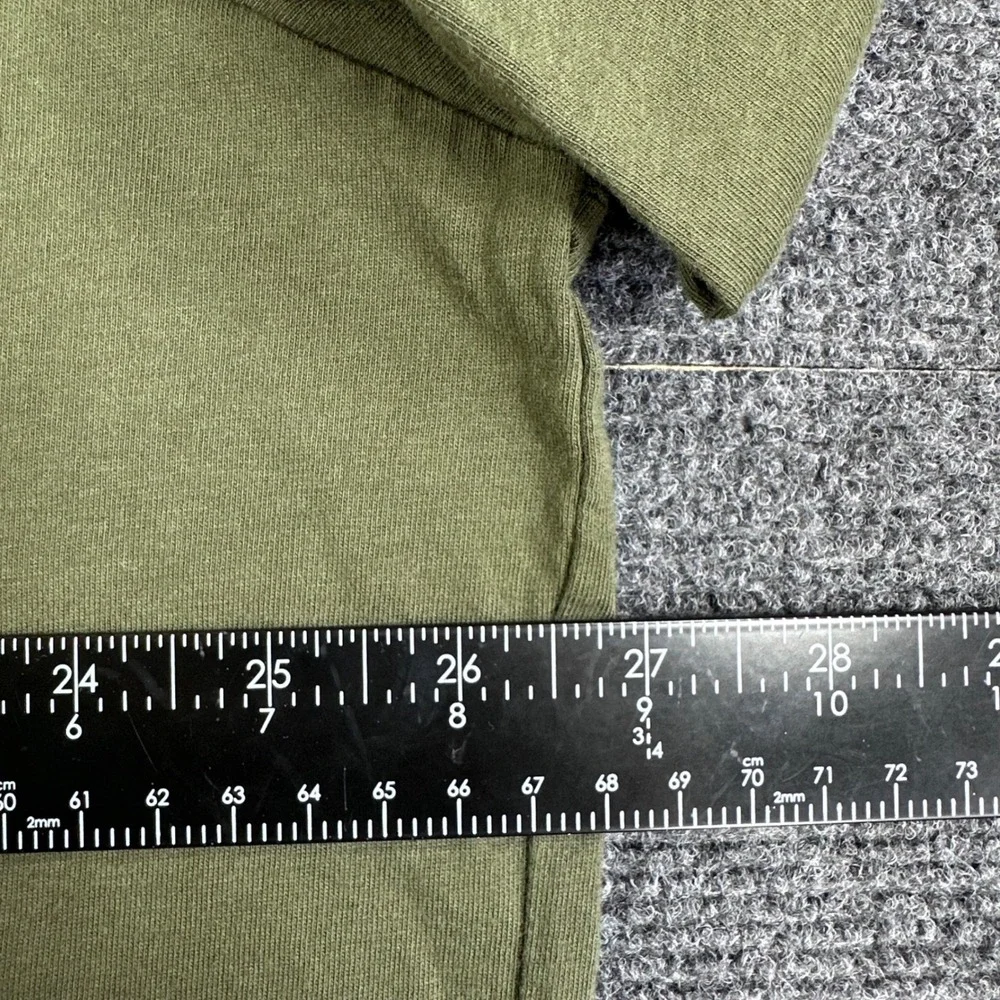 Polo Ralph Lauren T Shirt Mens 2XB 2X Big Olive Green Long Sleeve Pony‎ Logo Tee
